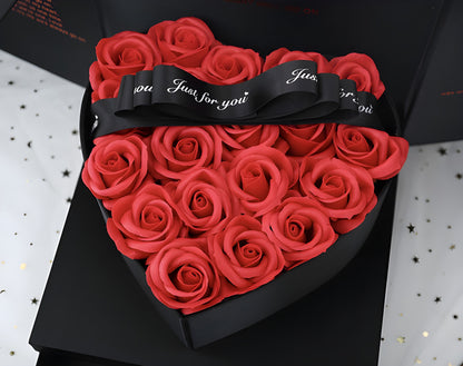 WELUVIA™ Luxury Real Rose Gift Box with Secret Compartment